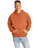 F170 Hanes PrintPro XP Ultimate Cotton Hooded Swea Pumpkin