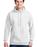 F170 Hanes PrintPro XP Ultimate Cotton Hooded Swea White