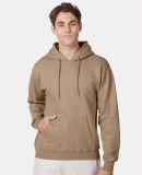 F170 Hanes PrintPro XP Ultimate Cotton Hooded Swea in Pebble