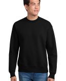 Hanes F260 Ultimate Cotton Sweatshirt in Black