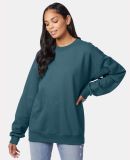 Hanes F260 Ultimate Cotton Sweatshirt in Cactus