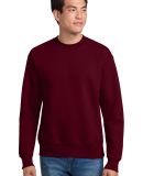 Hanes F260 Ultimate Cotton Sweatshirt in Maroon