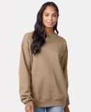 Hanes F260 Ultimate Cotton Sweatshirt in Pebble