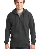 F280 Hanes® PrintPro®XP™ Ultimate Cotton® Ful Charcoal Heather