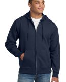 Hanes F280 PrintPro XP Ultimate Cotton Full Zip Ho in Navy