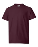 5370 Hanes® Heavyweight 50/50 Youth T-shirt Maroon