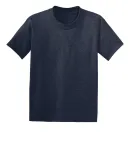 5370 Hanes® Heavyweight 50/50 Youth T-shirt Heather Navy