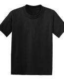 Hanes 5370 Heavyweight 50/50 Youth T-shirt in Black