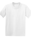 Hanes 5370 Heavyweight 50/50 Youth T-shirt in White