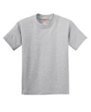 Hanes 5450 Authentic Tagless Youth T-shirt in Light steel
