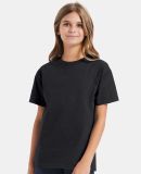 Hanes 5450 Authentic Tagless Youth T-shirt in Charcoal heather