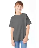 Hanes 5480 Heavyweight Youth T-shirt in Smoke grey