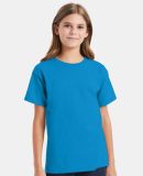 Hanes 5480 Heavyweight Youth T-shirt in Teal