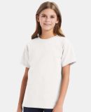 Hanes 5480 Heavyweight Youth T-shirt in White