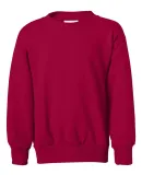 P360 Hanes PrintPro XP Comfortblend Youth Sweatshi Deep Red