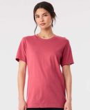Bella Canvas 3001C Wholesale Soft Cotton Plain t s in Vintage red