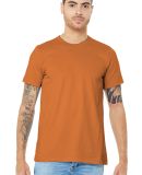 Bella Canvas 3001C Wholesale Soft Cotton Plain t s in Burnt orange