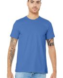 Bella Canvas 3001C Wholesale Soft Cotton Plain t s in Columbia blue