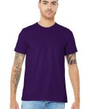 Bella Canvas 3001 Wholesale Soft Cotton Plain t sh in Team purple