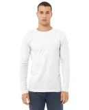 BELLA+CANVAS 3501 Long Sleeve T-Shirt in Ash
