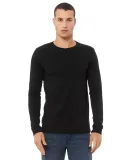 BELLA+CANVAS 3501 Long Sleeve T-Shirt in Black