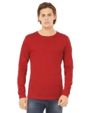 BELLA+CANVAS 3501 Long Sleeve T-Shirt in Red