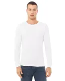 BELLA+CANVAS 3501 Long Sleeve T-Shirt in White