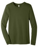 BELLA+CANVAS 3501 Long Sleeve T-Shirt in Olive