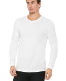BELLA+CANVAS 3501 Long Sleeve T-Shirt in White