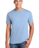 Gildan 64000 Wholesale Cotton plain t shirt bulk p in Light blue