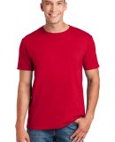 Gildan 64000 Wholesale Cotton plain t shirt bulk p in Red