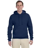 996M JERZEES NuBlend Hooded Pullover Sweatshirt in J. navy