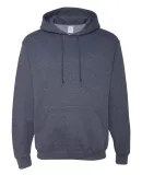 996M JERZEES NuBlend Hooded Pullover Sweatshirt in Vintage heather navy