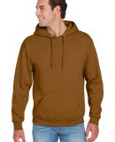 996M JERZEES NuBlend Hooded Pullover Sweatshirt in Golden pecan