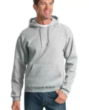 996M JERZEES NuBlend Hooded Pullover Sweatshirt in Ash