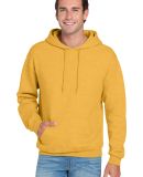 996M JERZEES NuBlend Hooded Pullover Sweatshirt in Mustard heather