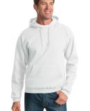 996M JERZEES NuBlend Hooded Pullover Sweatshirt in White