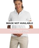 Nike Golf Ladies Dri FIT Pique II Polo 244613 Aluminum Pink