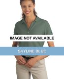 Nike Golf Ladies Pique Knit Polo 297995 Skyline Blue