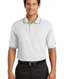 Nike Golf Dri FIT Classic Tipped Polo 319966 White