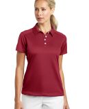 Nike Golf Ladies Dri FIT Pebble Texture Polo 35406 in Varsity red