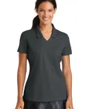 354067 Nike Golf Ladies Dri FIT Micro Pique Polo  Anthracite