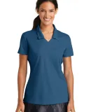 354067 Nike Golf Ladies Dri FIT Micro Pique Polo  French Blue