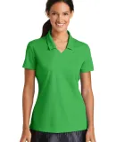 354067 Nike Golf Ladies Dri FIT Micro Pique Polo  Lucky Green