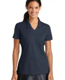 354067 Nike Golf Ladies Dri FIT Micro Pique Polo  Navy