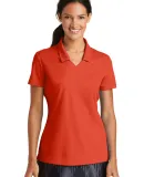 354067 Nike Golf Ladies Dri FIT Micro Pique Polo  Team Orange