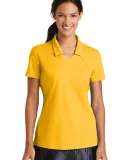 354067 Nike Golf Ladies Dri FIT Micro Pique Polo  University Gld