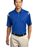 Nike Golf Dri FIT Shoulder Stripe Polo 402394 Vrsty Ryl/Wht