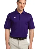 Nike Golf Dri FIT Sport Swoosh Pique Polo 443119 Court Purp/Wht
