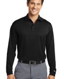 Nike Golf Long Sleeve Dri FIT Stretch Tech Polo 46 in Black